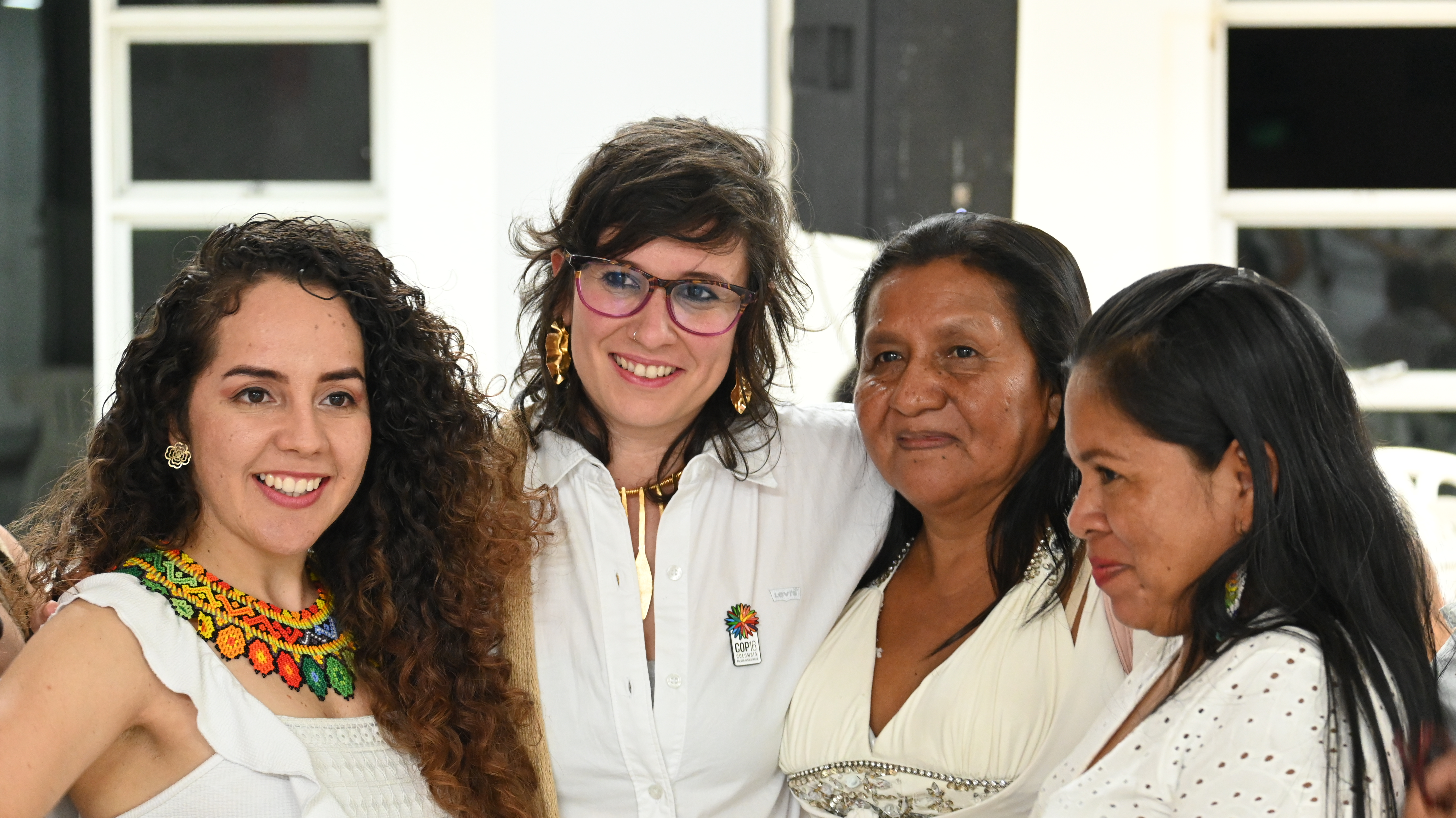 Viceministra de las Mujeres, Tamara Ospina, en Barranquilla con mujeres rumbo la COP16.